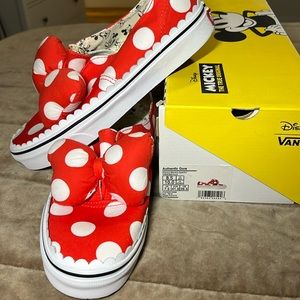 Vans Authentic Gore (Disney) Minnie’s Bow/Tru Womens size 10
